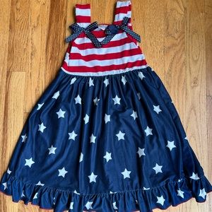 Girls Size 5 Patriotic Dress